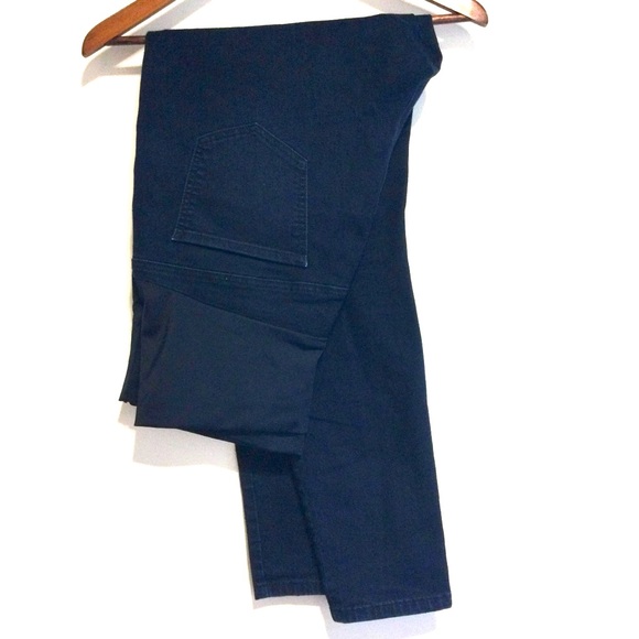 Indigo maternity skinny jeans w full panel sz Lg - Picture 1 of 3